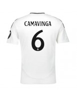 Real Madrid Eduardo Camavinga #6 Hjemmedrakt 2024-25 Korte ermer